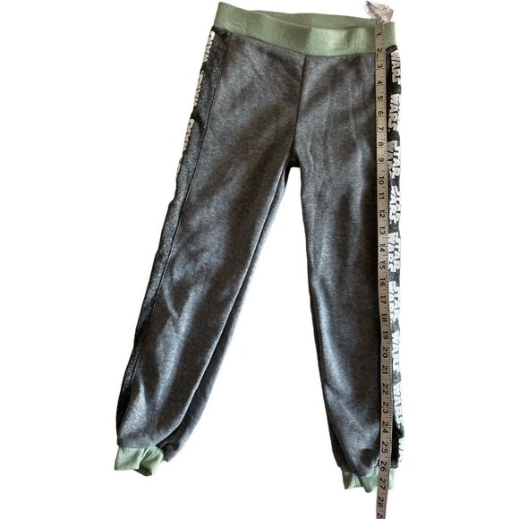 STAR WARS Big Boys' Hoodie and Pants Set Size 7 Grey/Green - Picture 7 of 12